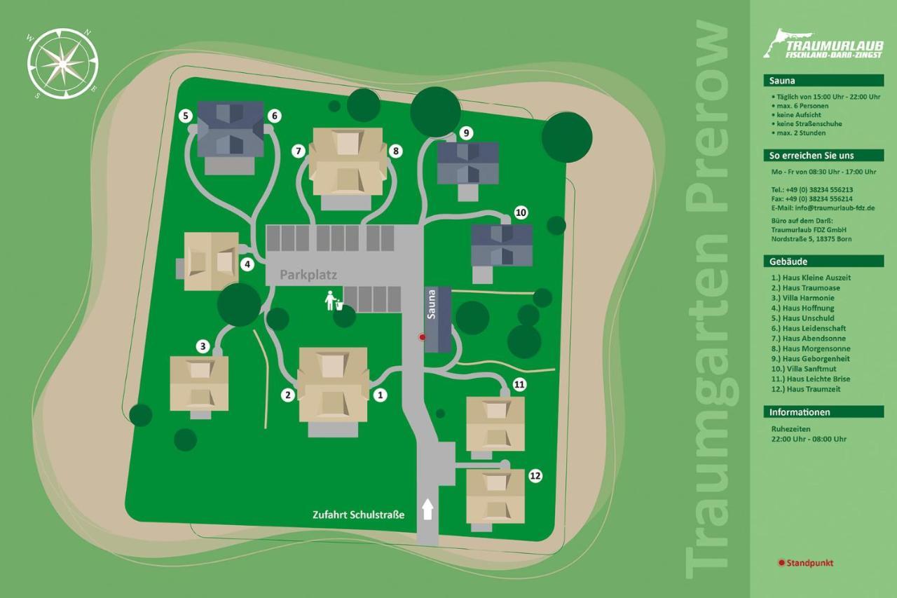 Traumgarten Villa Sanftmut Prerow Eksteriør billede